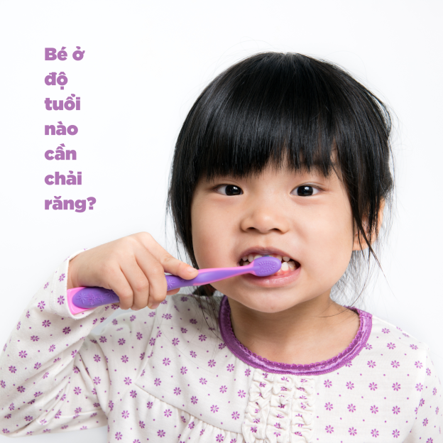Bé ở độ tuổi nào cần chải răng?